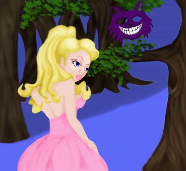 Creation of Sleeping Beauty in Wonderland: Step 5